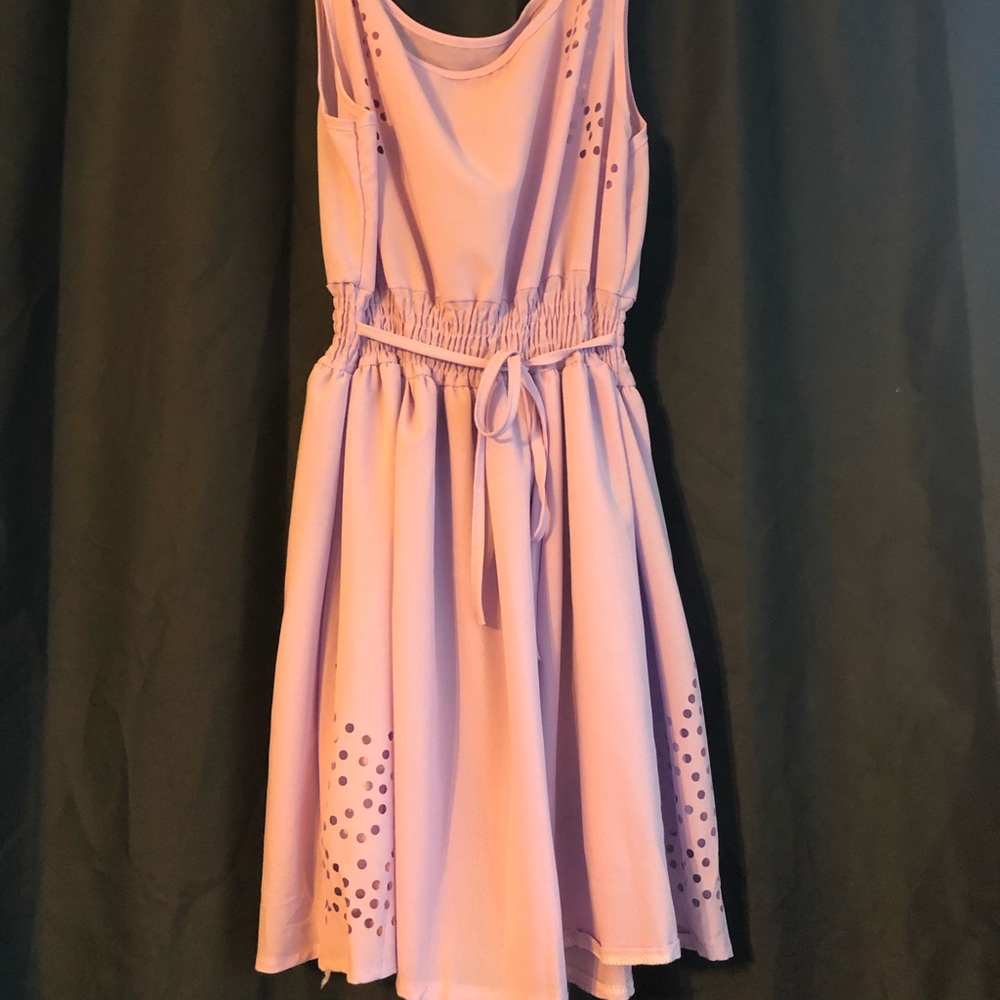 Purple dress